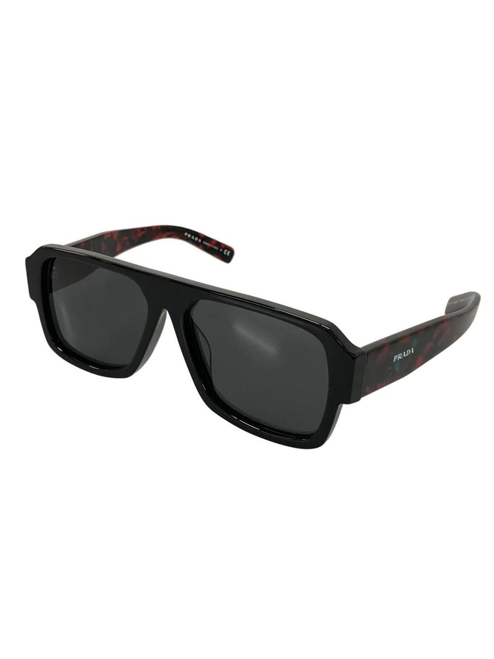 Prada Spr22Y-F/1Ab-5S0 Gray Red Multi #371778P56B